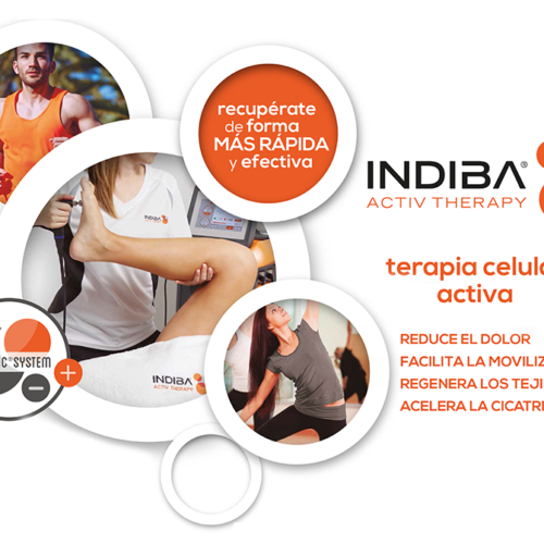 INDIBA, Fisioterapia, terapia celular activa