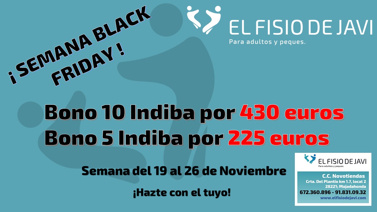 Promoción INDIBA Black Friday